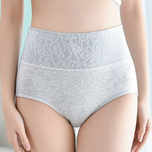 4 Pack Lot Sexy Womens Cotton Panties Brief Full Coverage Underwear Lingeries