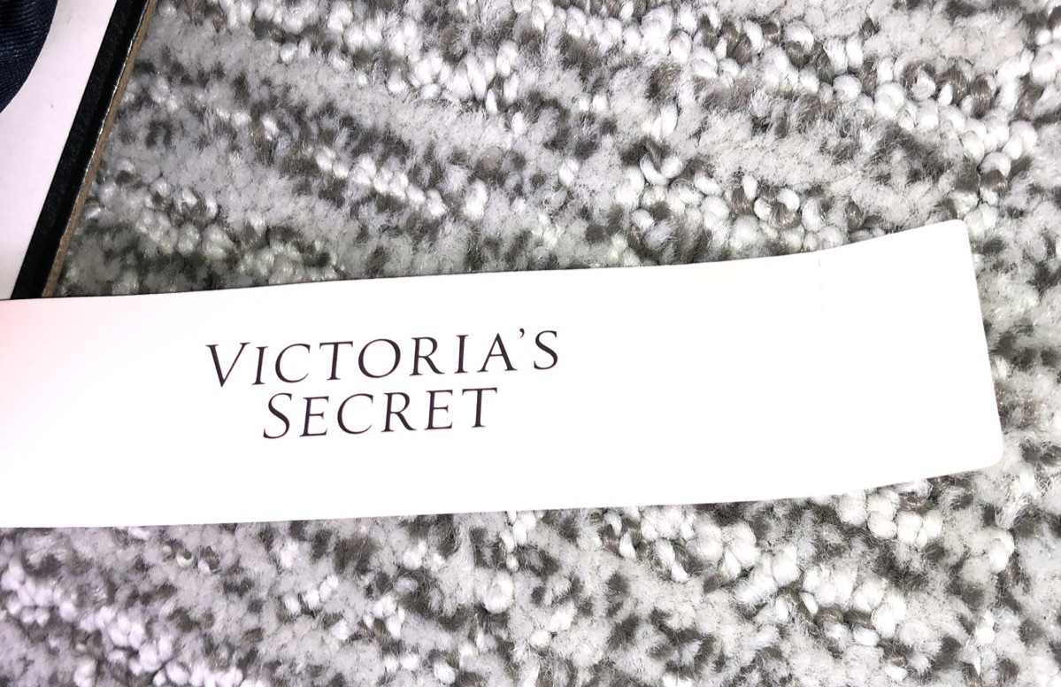 Victorias Secret NWT Large Blue Shine Strap Brazilian Panty Sexy Electric Orchid