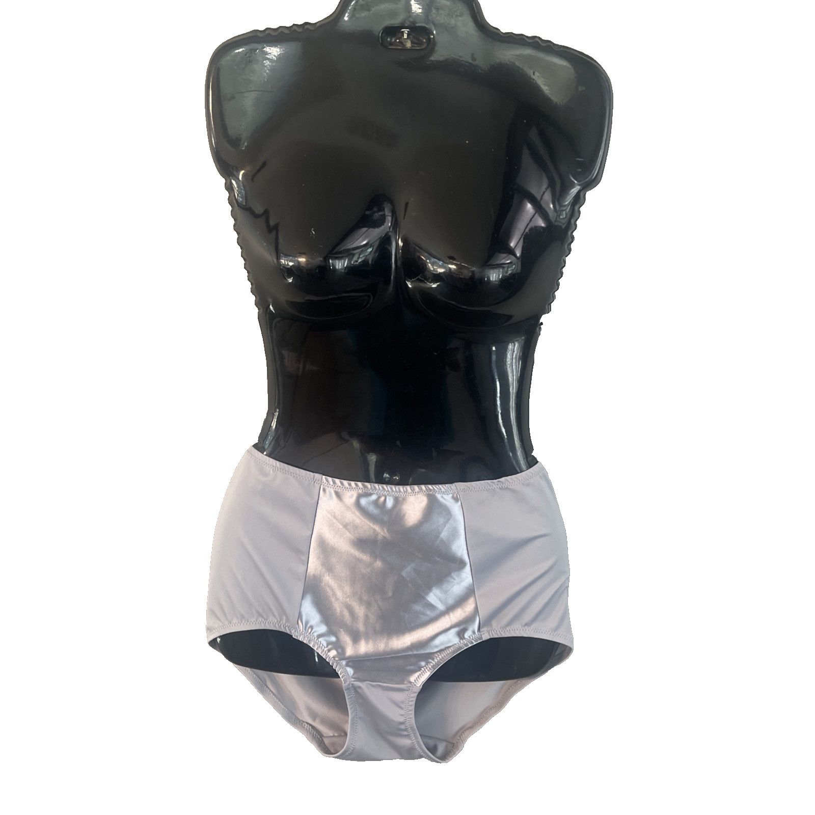 Marilyn Monroe Satin Mesh Shaping Brief Panty Womens 1X Sissy Feminine Granny