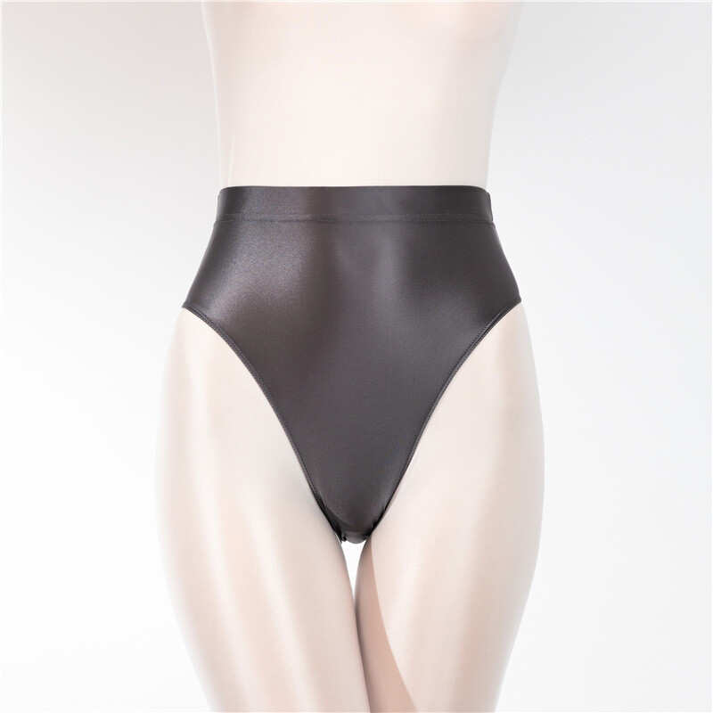 Womens Silky Shiny Satin Glossy Wet Look Knickers Briefs Underwear Panties