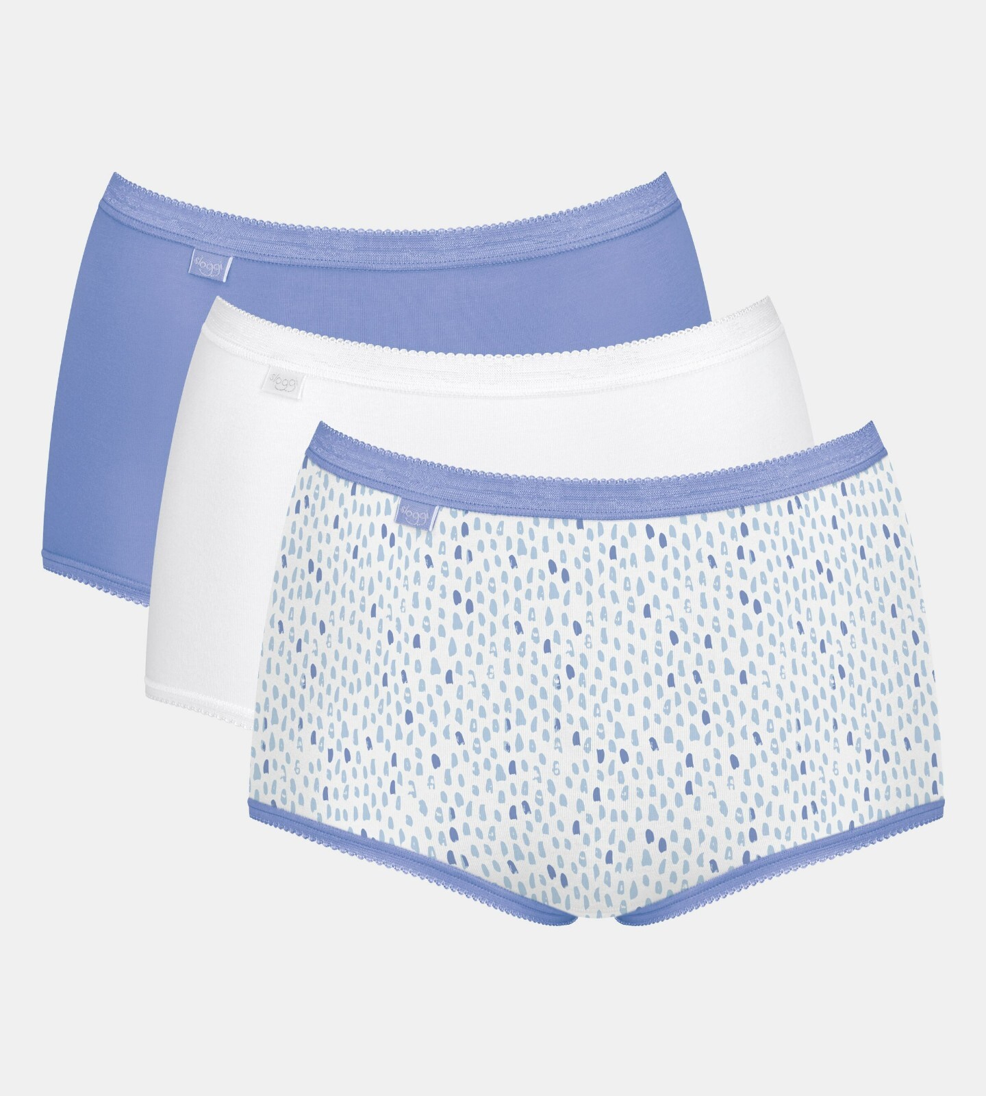 Sloggi Basic Maxi Brief 3 Pack 10105593 Everyday Lingerie Womens Knicker RRP £35