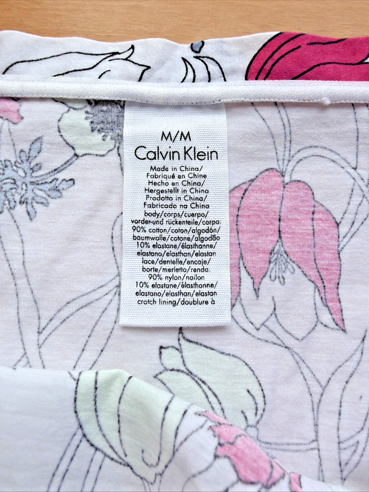 NWT Calvin Klein cotton Hipster panties M