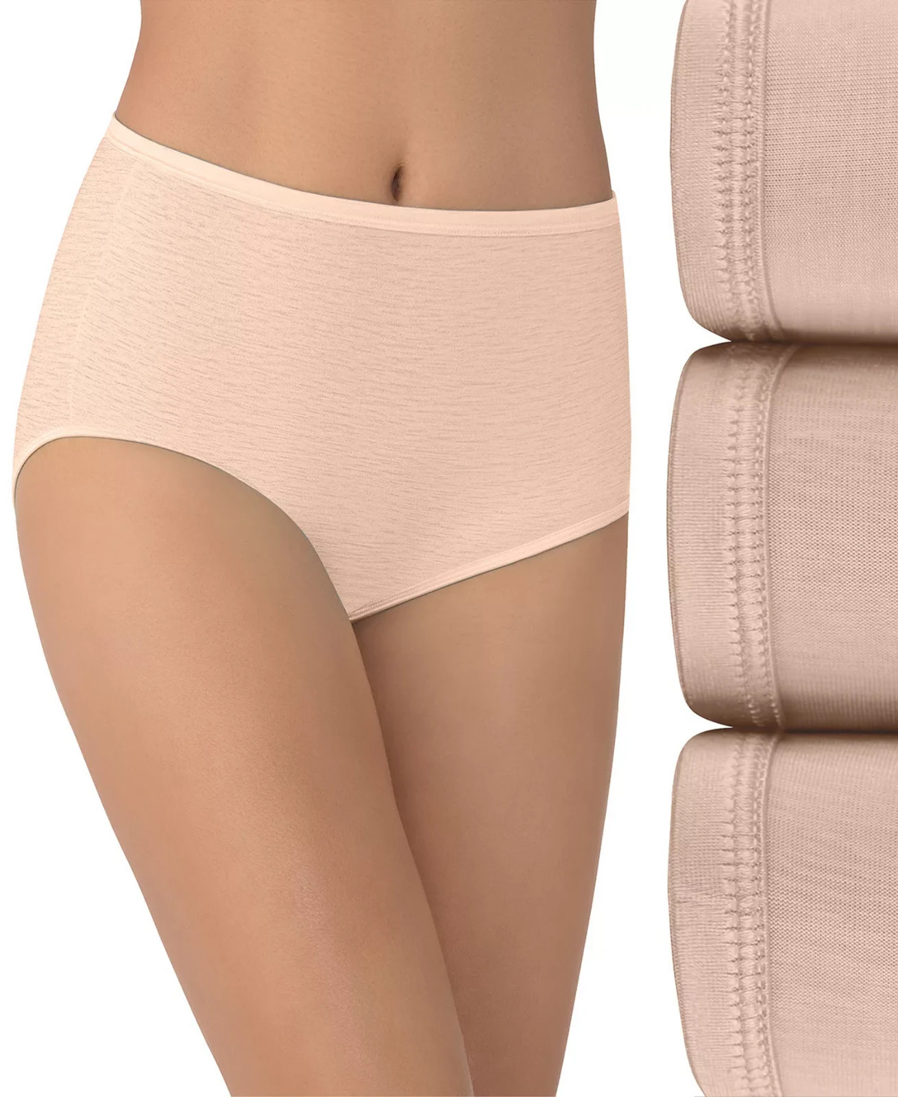 Vanity Fair Lingerie E4733 Women 3-Pk. Illumination Brief Underwear 13310 XL