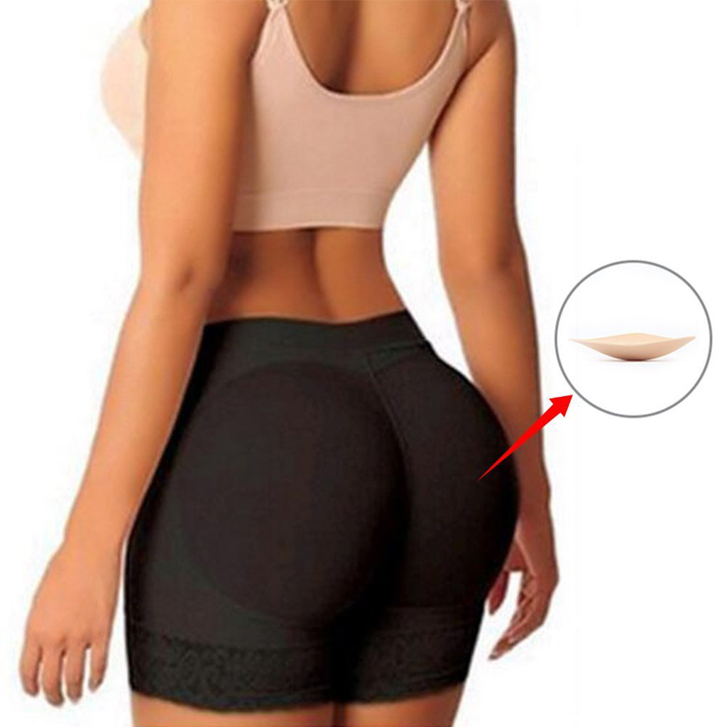 THICK PADDED BUTT n HIP ENHANCER SHAPER GIRDLE GIRLSHORT UNDERWEAR PANTIE M-2XL