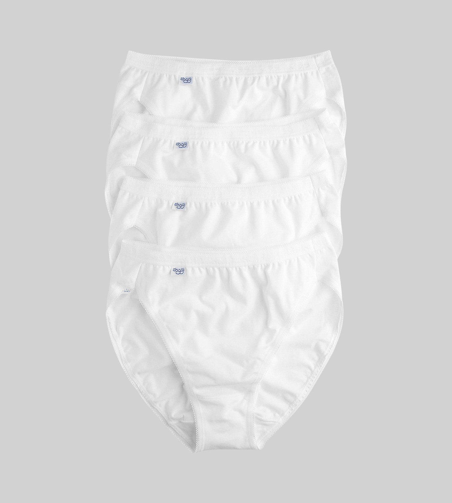 Sloggi Basic+ Tai Briefs Knicker (3 + 1 Free) 4 Pack 95% Cotton 10068838 RRP £37