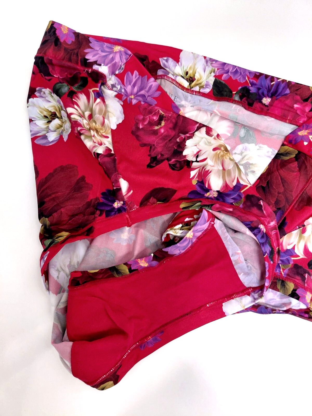 22/24 CACIQUE Lane Bryant COMFORT BLISS VENETIAN RED SILKY FULL BRIEF PANTIES