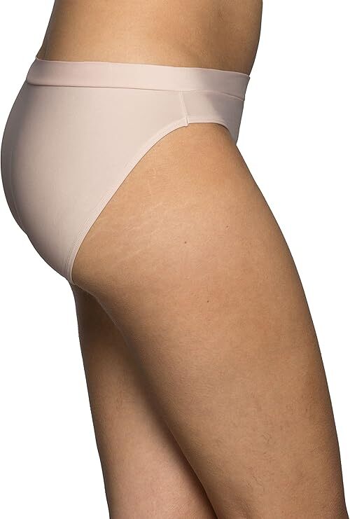 5 Prs Vanity Fair Beyond Comfort Silky Stretch Bikini 18291 Quartz 5-6-7-8