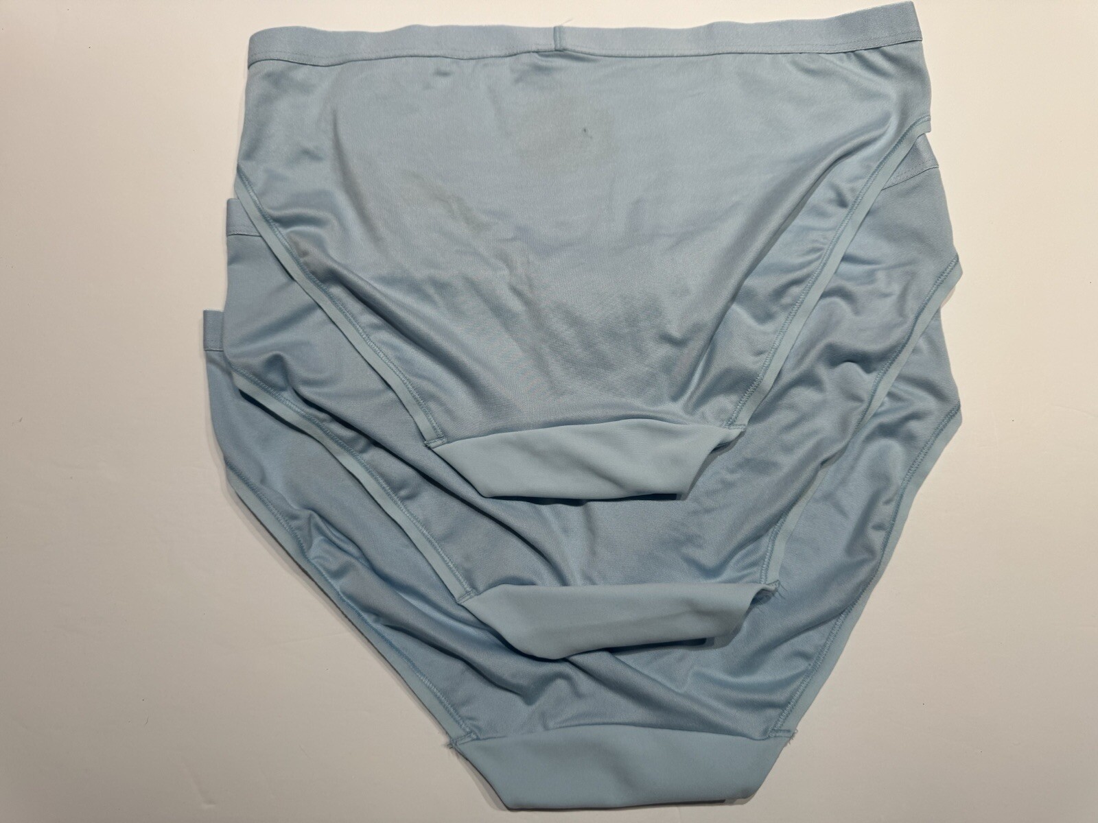 NWT Warners Cloud 9 Bikini Panties RV8101P Size L 7 3 Pairs Blue