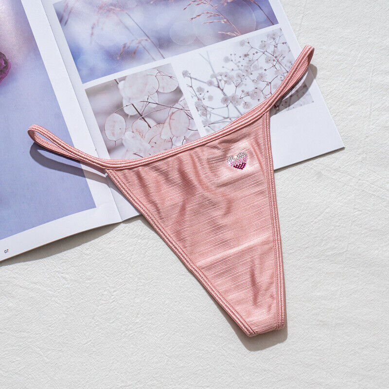 6 Packs Lot Womens Sexy String Bikini Panties Thong High Leg Underwear Lingeries