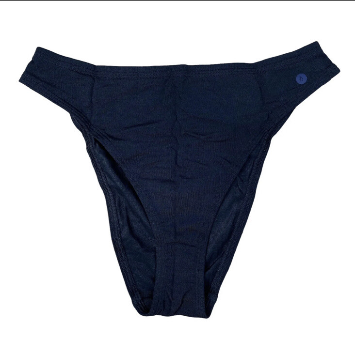 Allbirds Womens Bikini Brief XXL 36-38”Natural Black Trino New Sealed Underwear