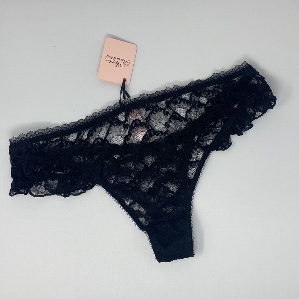 Agent Provocateur Anna Black Full Brief AP2 Small NWT $130