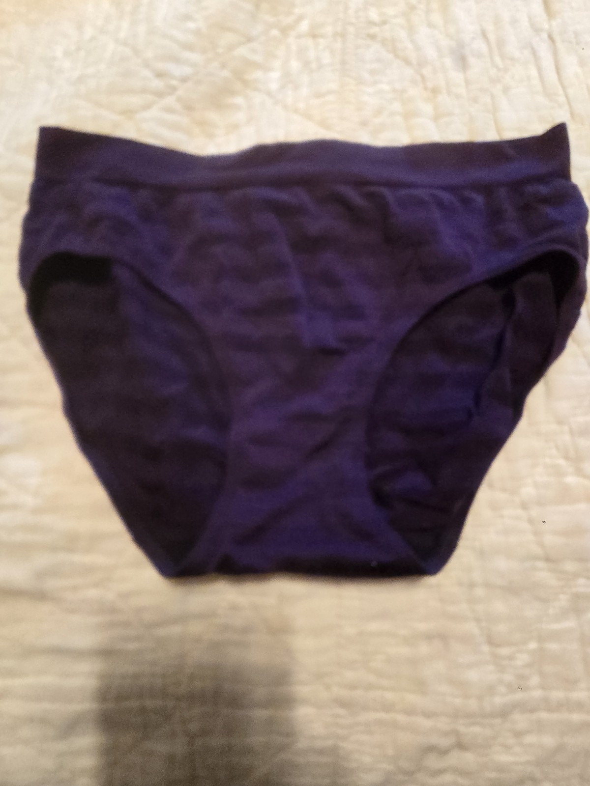 Jockey Purple Matte & Shine Seamless Sz 6/Medium Hipster Panty – SET OF 2