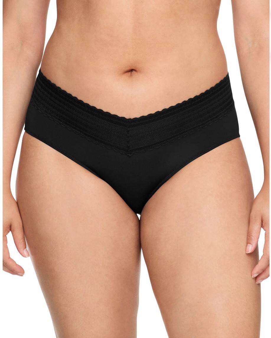 Warner’s Blissful Benefits Microfiber Lace Hipster Panties 3-Pk XL, 2XL, 3XL NWT