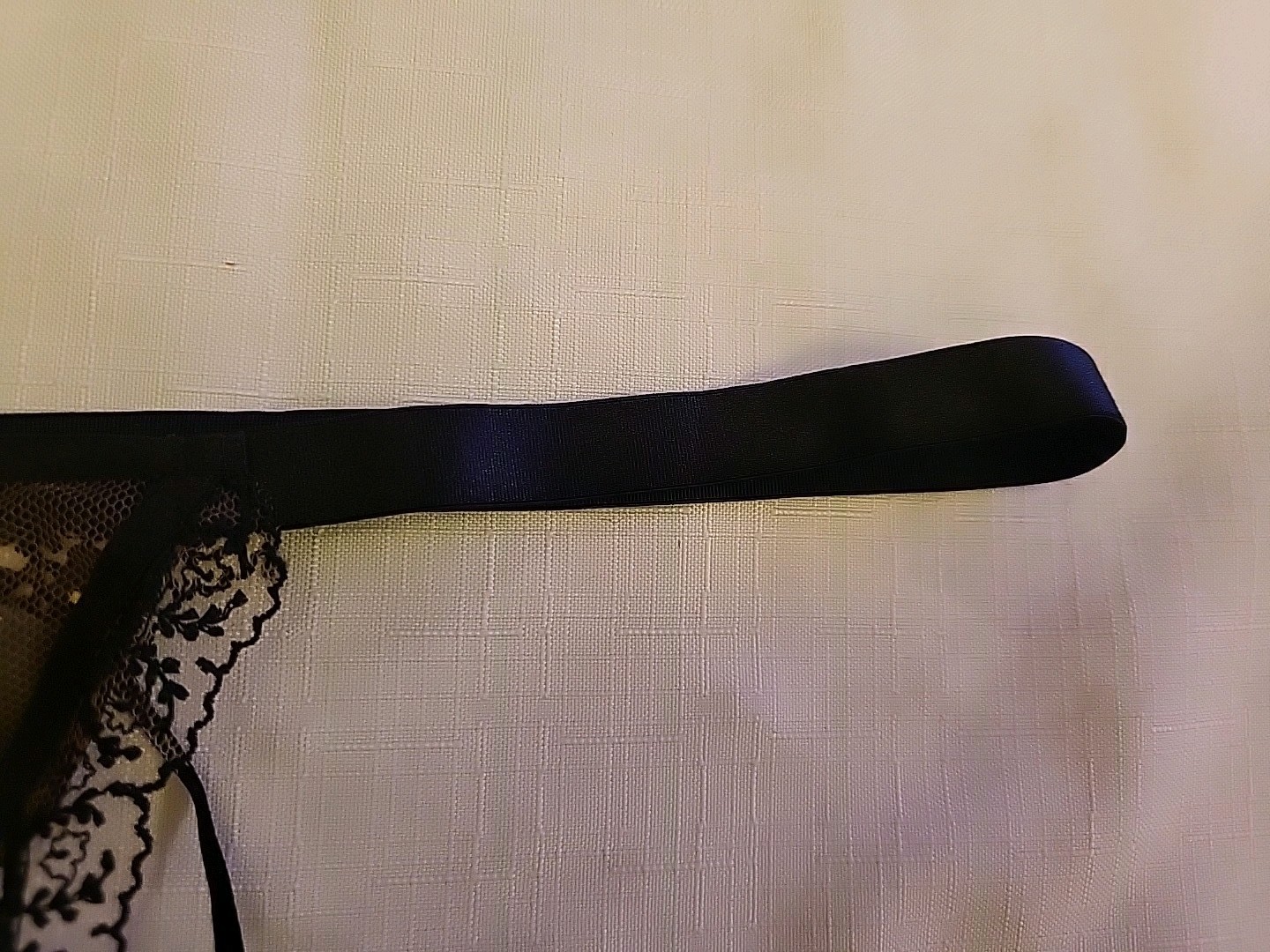 Honey Birdette Charlotta Thong Black Size XL RRP £55.00 Brand New With Tags
