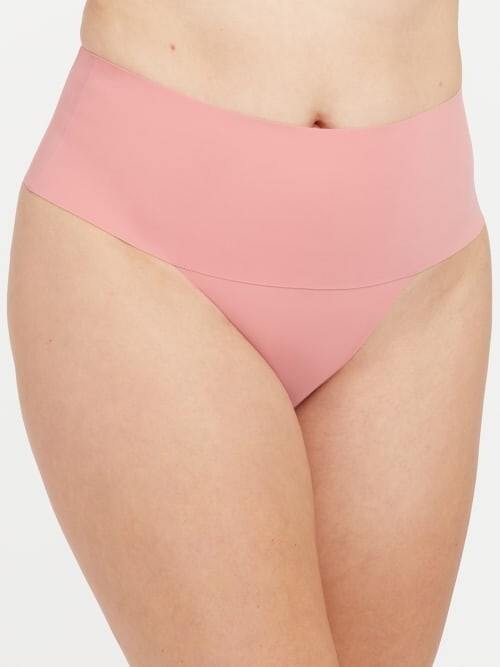 SPANX Size XS Pink Ballet Rouge Undie-Tectable Brief Panty NEW