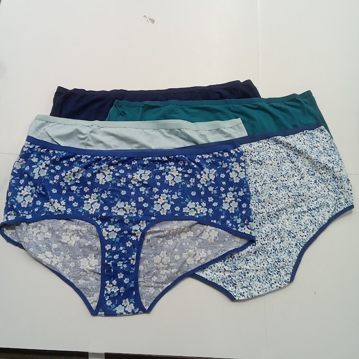 NWOT Womens Comfort Choice 5 Pair Assorted Panties Size 15