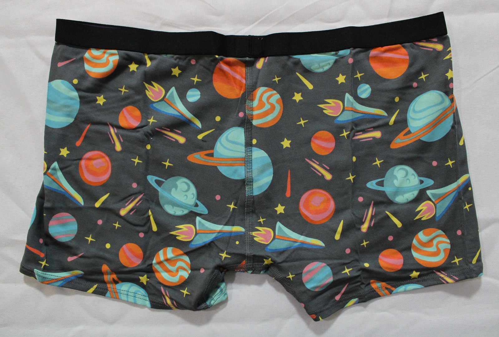 MeUndies Women’s UltraModal Core Boyshort Panty ZG3 Blast Off Large NWT