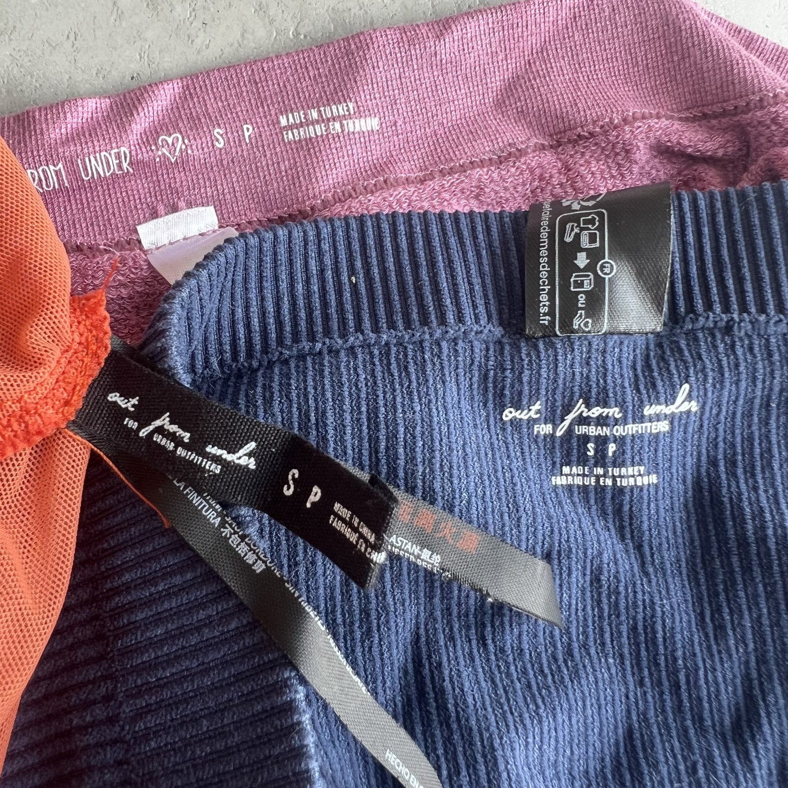 3 x Urban Outfitters Pants/Briefs. Small.