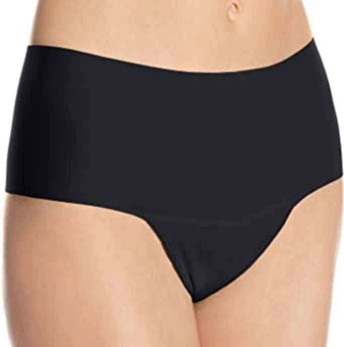 Hanky Panky Maternity Bare Godiva Thong Panty Black Women’s Size S L6934