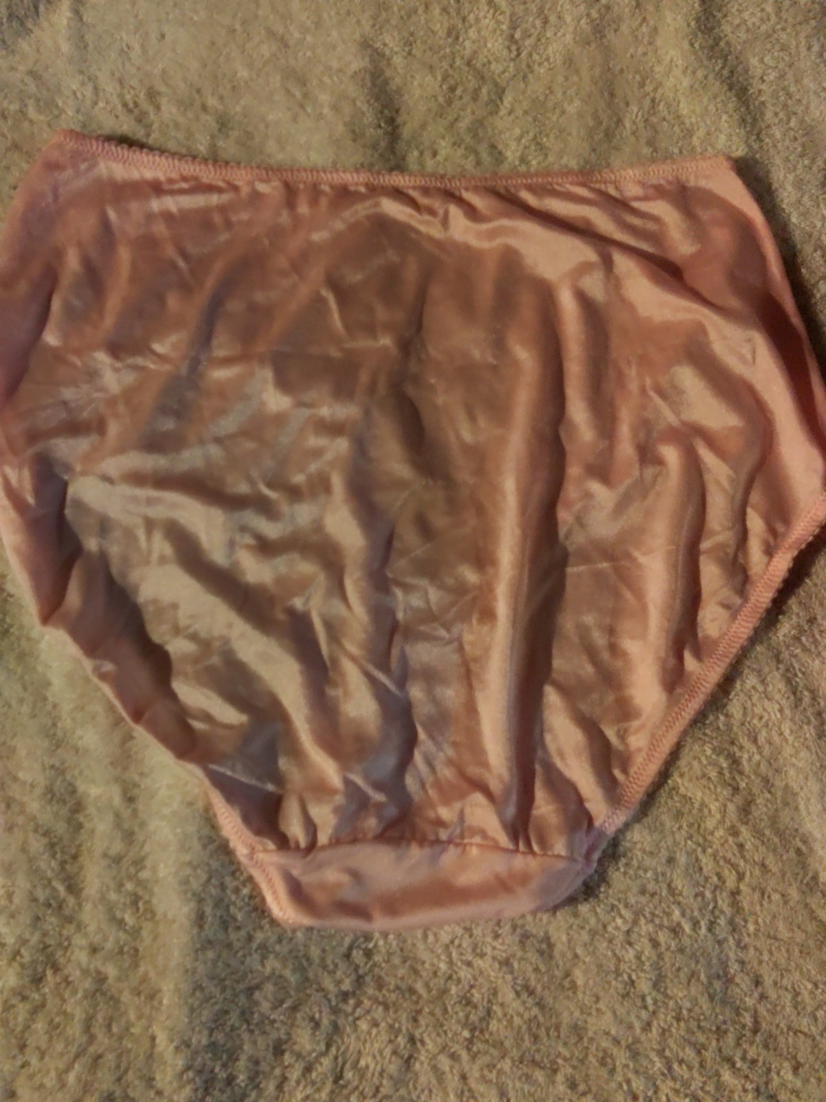 New Breezies Brief Panties Soft Support Nylon With Lace On Both Sides Size 8