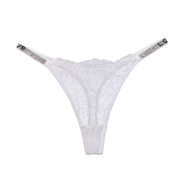 Women’s Sexy Lace Low Waist Thongs Panties Intimate G-String Briefs Underwear