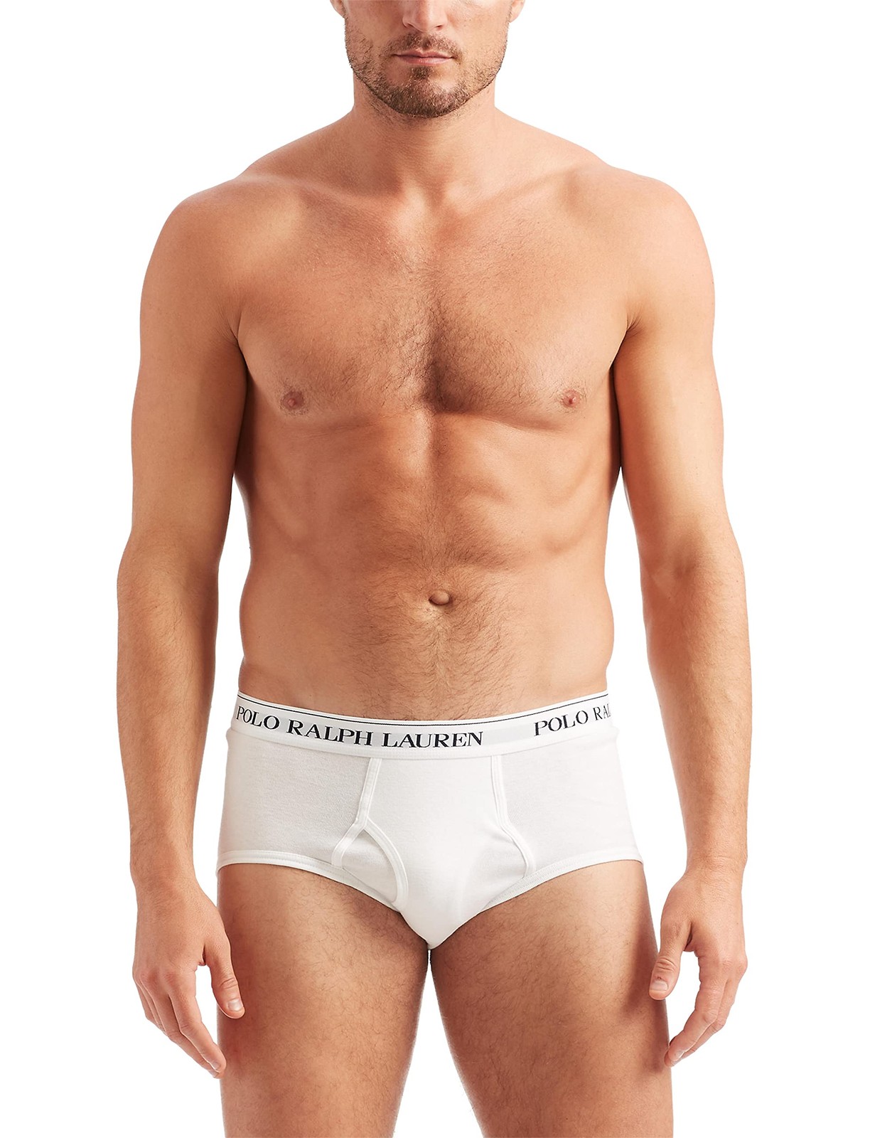 POLO RALPH LAUREN Mens Classic Fit Cotton 4-pack Medium, White – 4 Pack