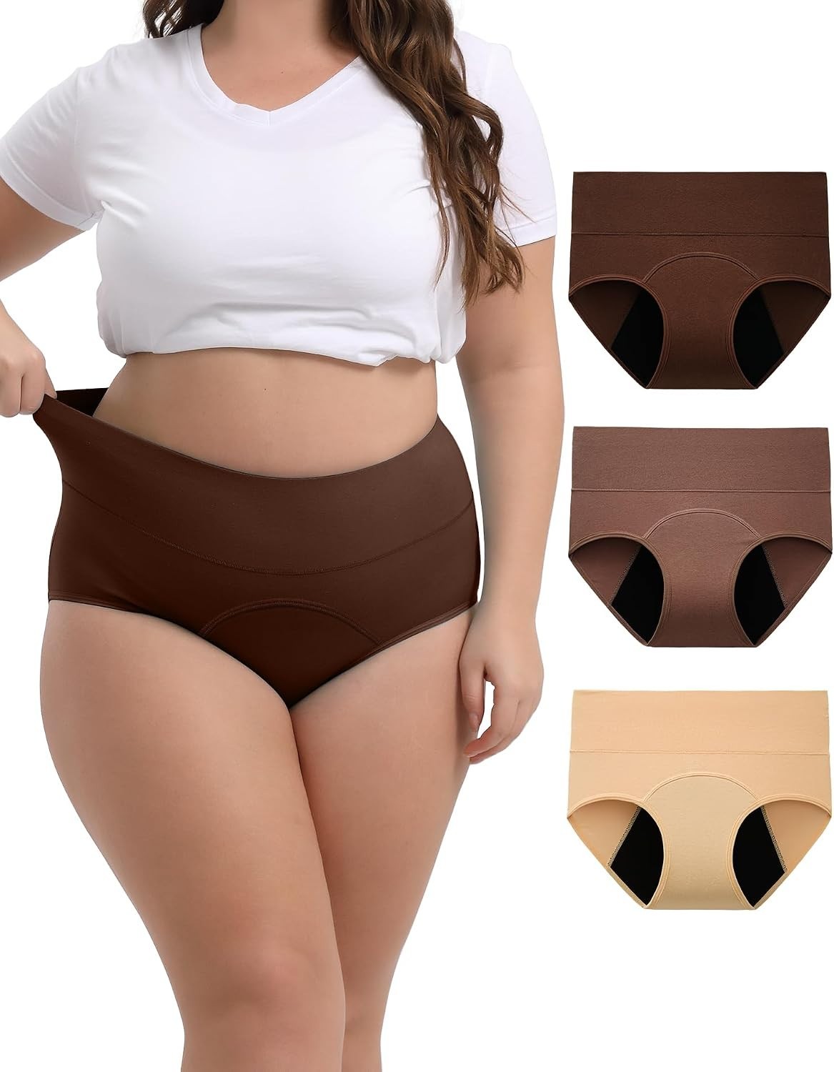 Full Coverage Period Panties for Women