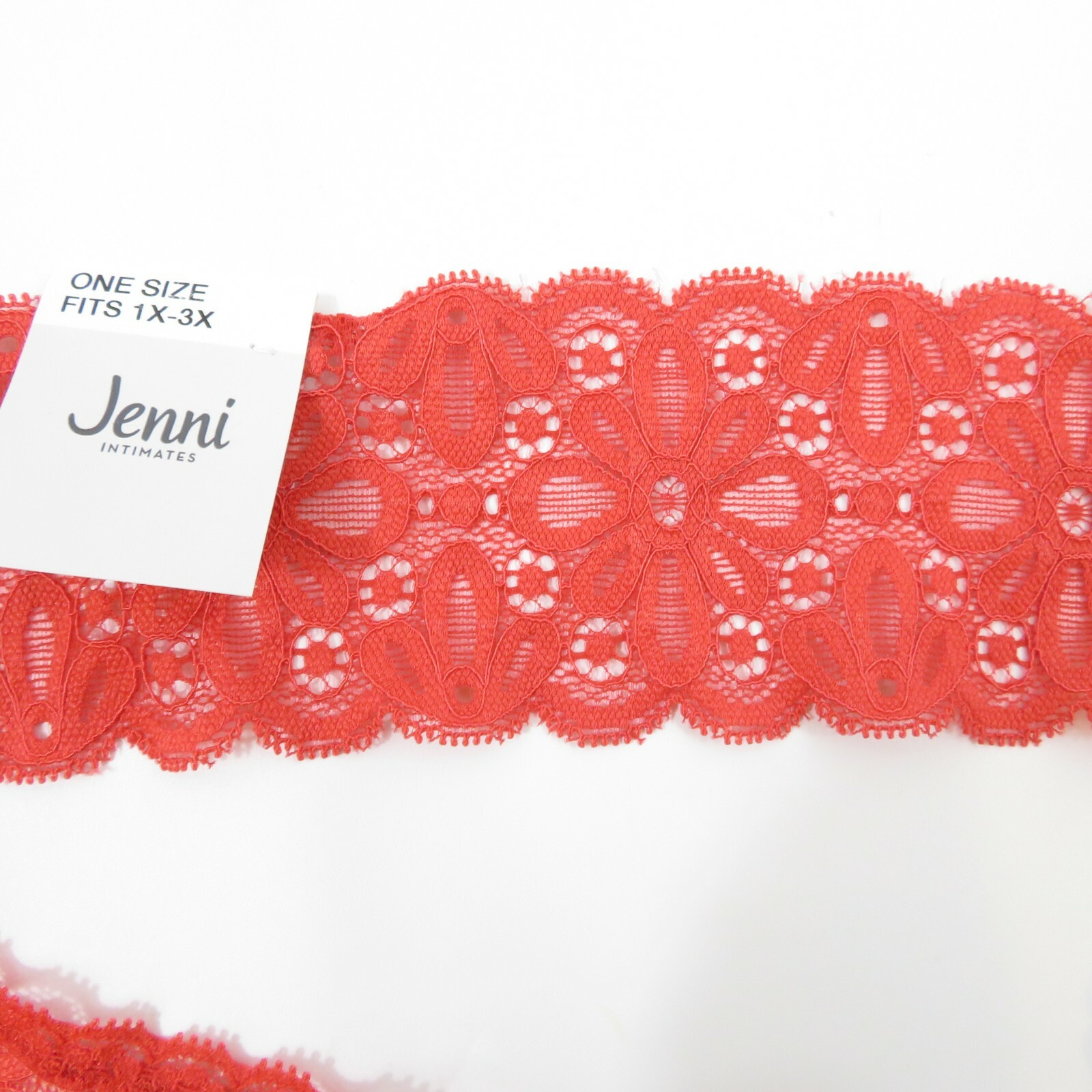 Jenni Womens Cayenne Underwear Thong Panty Plus OS 1X-3X Fits 1X 2X 3X