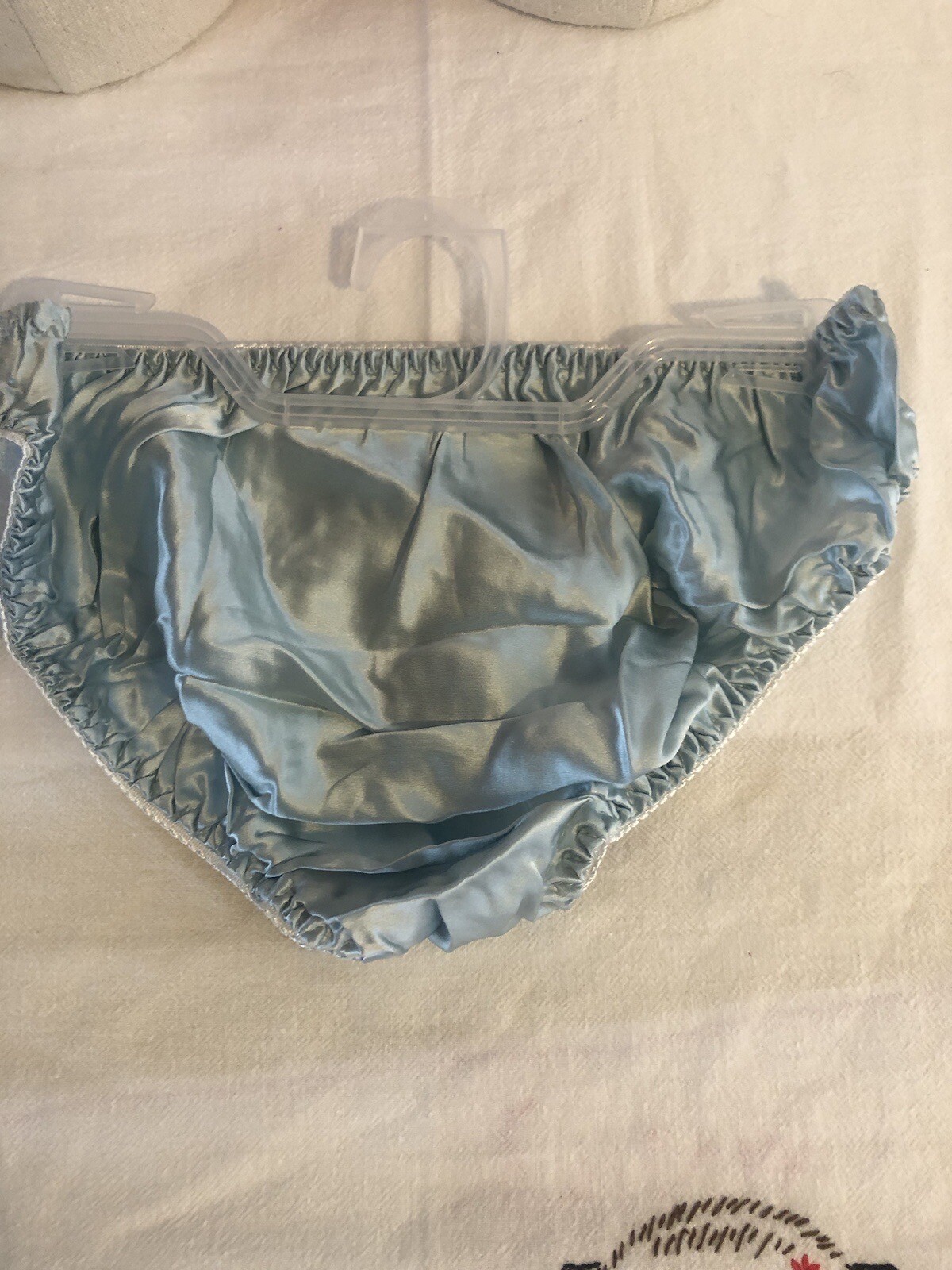 Unique Gift SEXY Womens 100% SILK Lace Bikini Panties Briefs US M