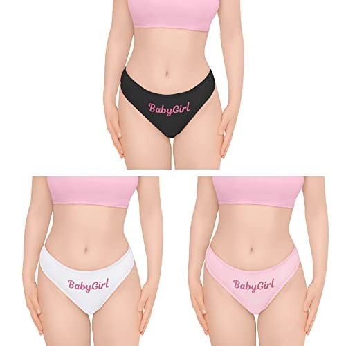 Women’s Ladies Soft Cotton Underwear Comfortable 4X-Large Pink Black White