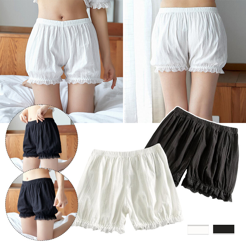 Girl Pants Lolita Shorts Pumpkin Style Cotton Panties Lace Kawaii Women Summer