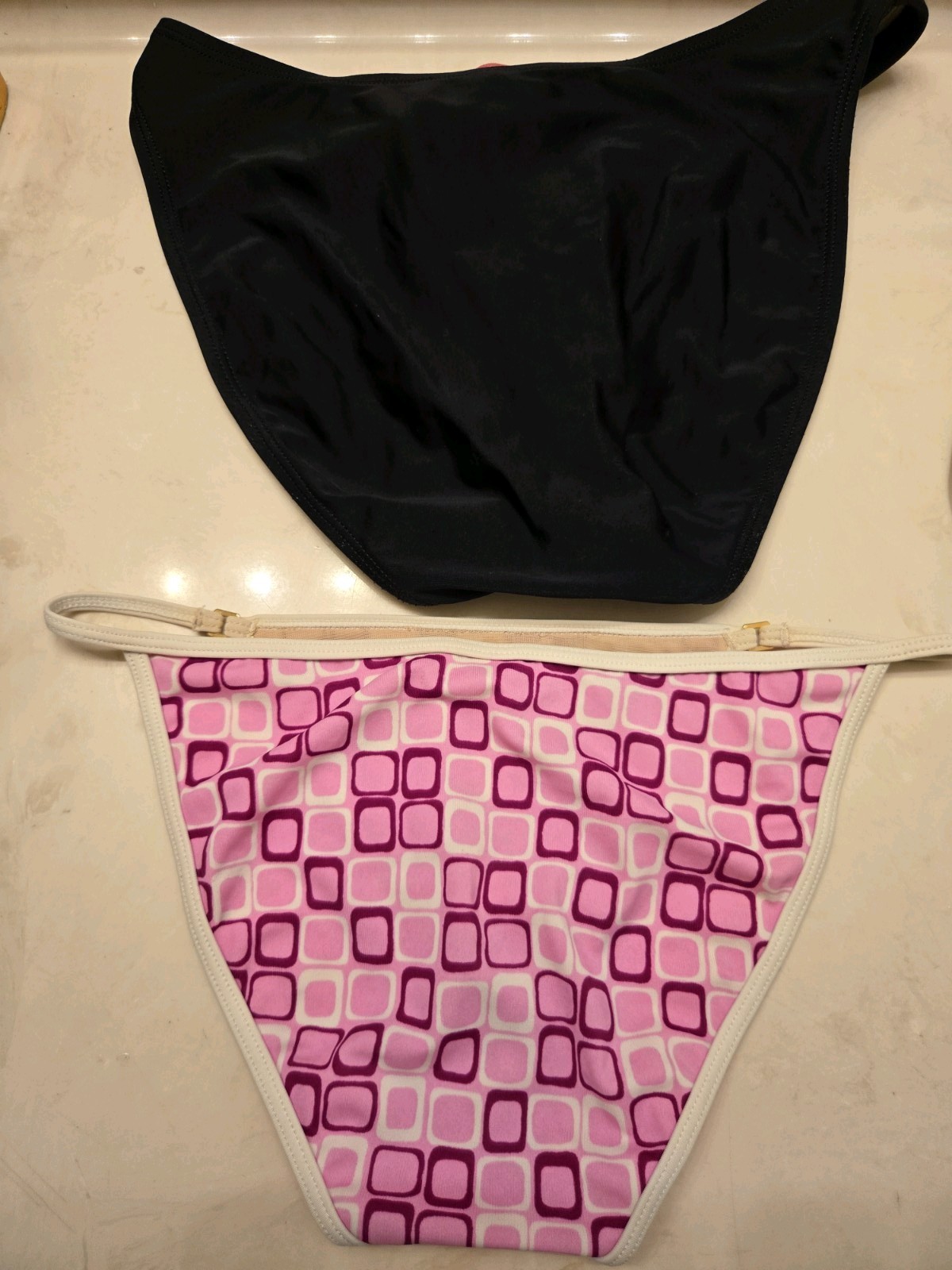 Vintage Victoria’s Secret Bundle Of 2 Bikini Bottoms Size Small And Medium
