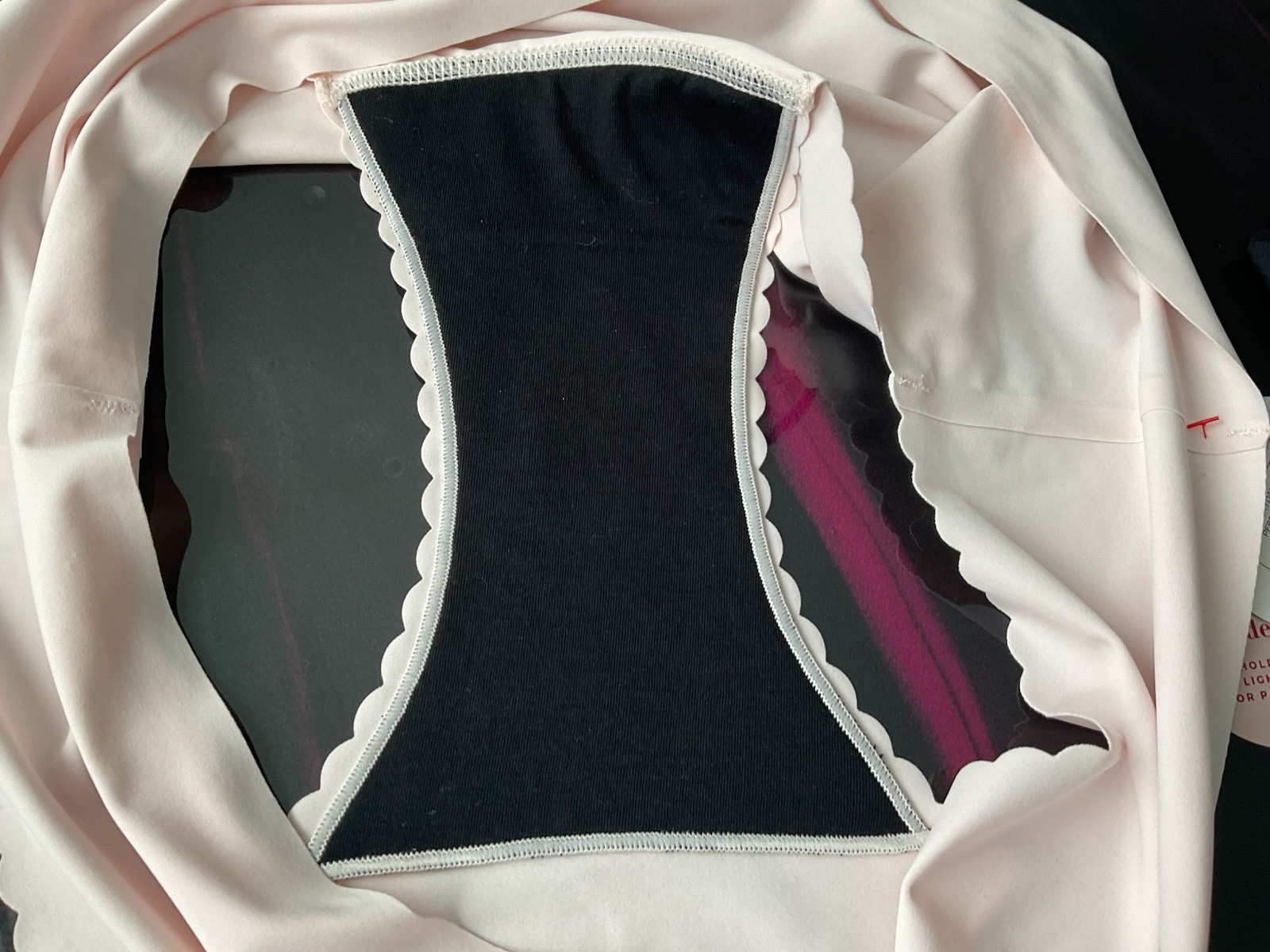 PROOF Period Underware 3XL Everyday Panty Super Light Black Pink Set Of 2 NWT