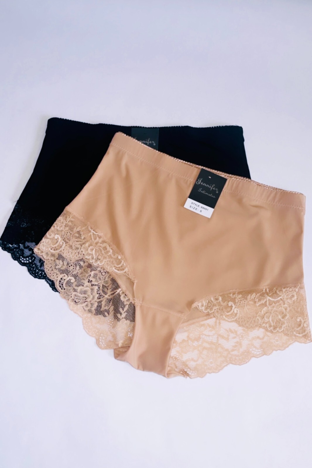 2/4/6 High Waist Briefs Tummy Control Girdles Lace Shaper Panties 69091 Lot Gift