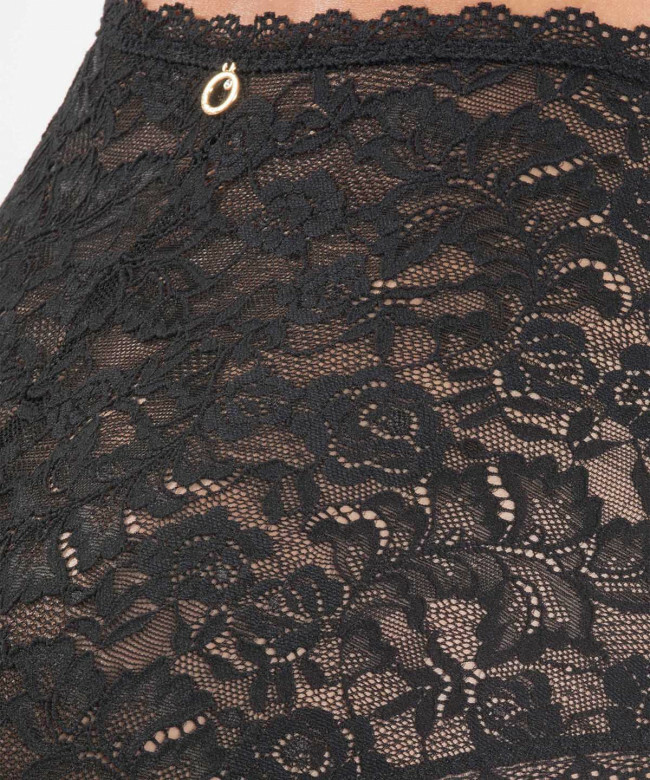 Aubade Rosessence Fr 4 UK USA L Underwear High Size Black HK24