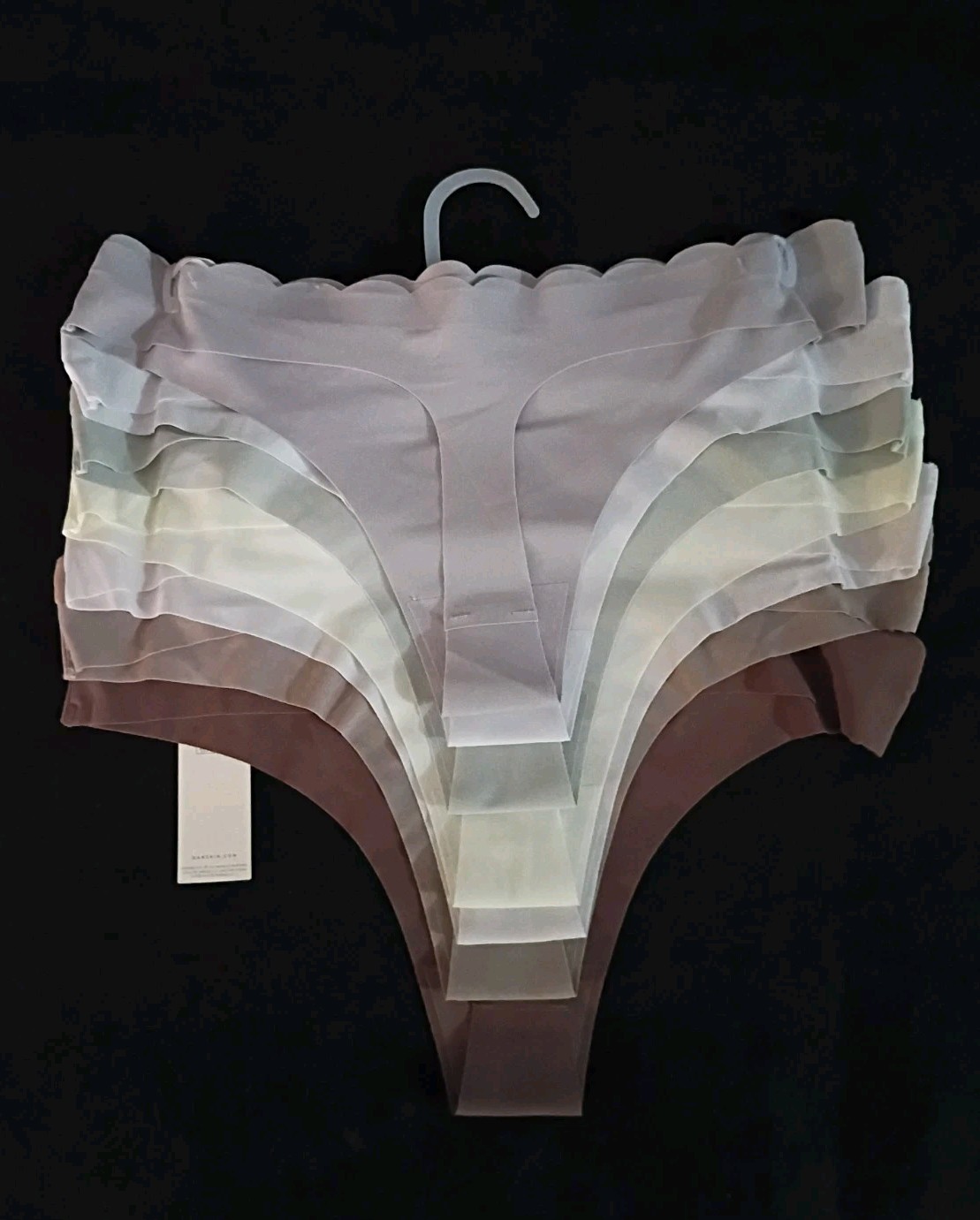 No Show Panties Danskin 7 Pack Size : M