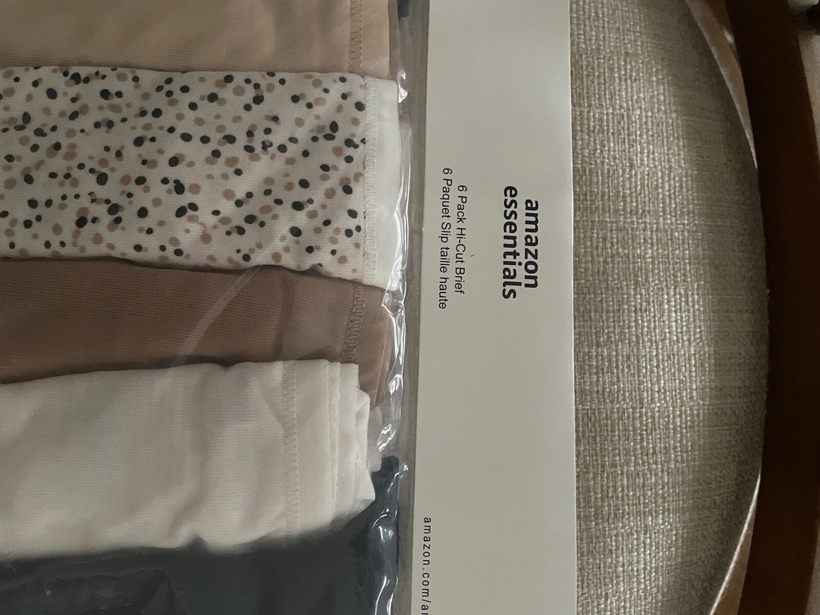 Amazon Essentials Fall Floral Set Of 6 Panties Size L In Bag