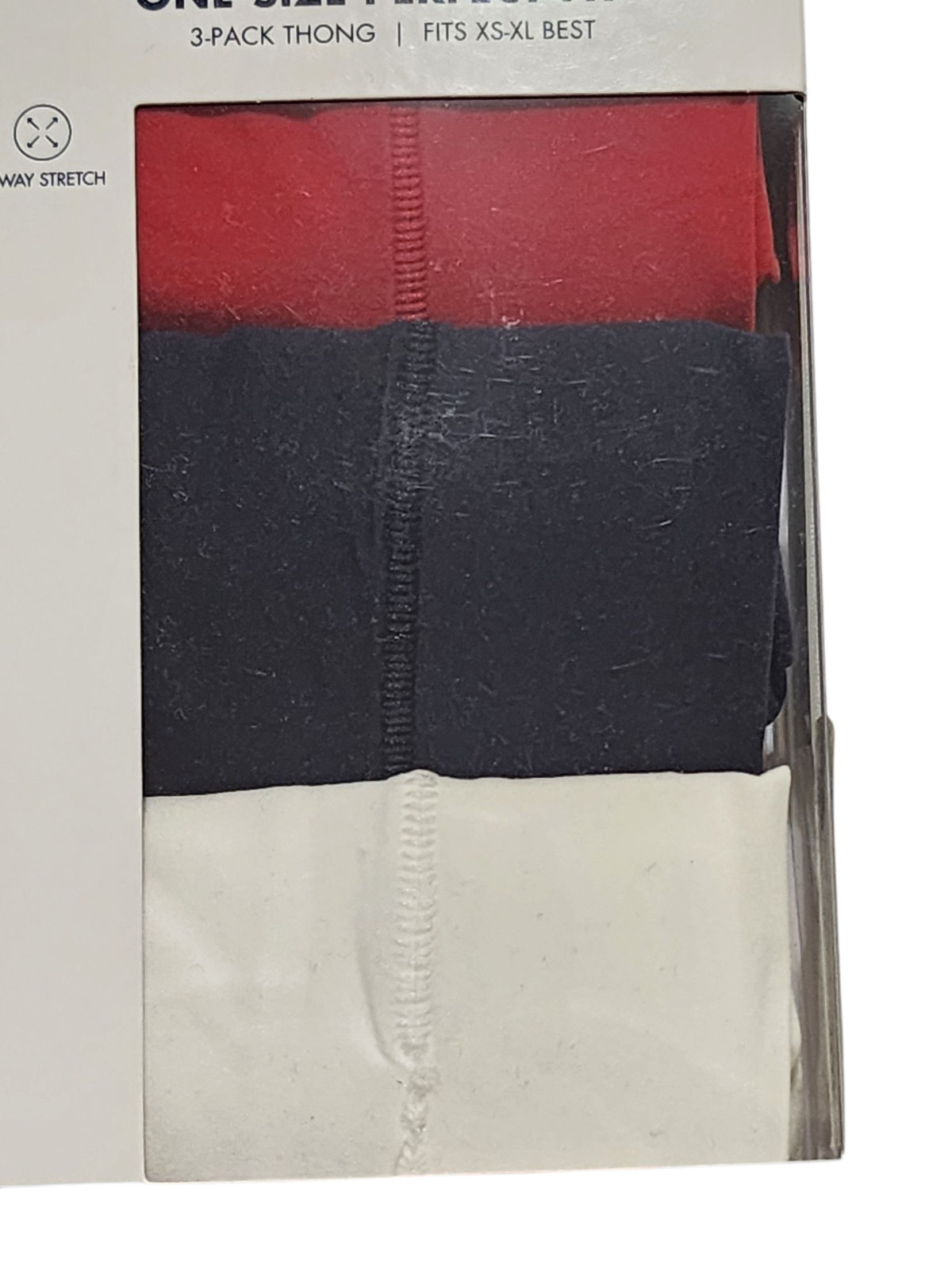 Tommy Hilfiger Womens 3-Pack Thong Panties One Size Fits Most