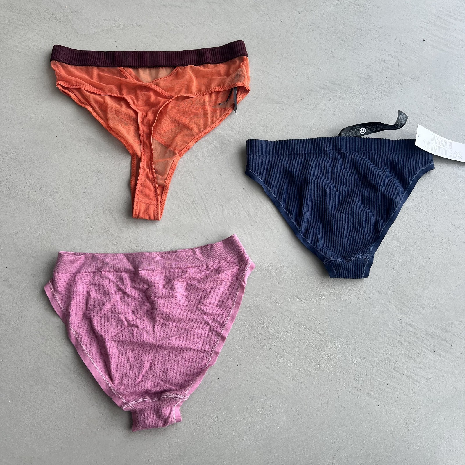 3 x Urban Outfitters Pants/Briefs. Small.