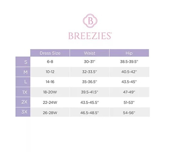 Breezies Invisible Comfort Full Brief Panties Basic Pack Large A647757 NEW