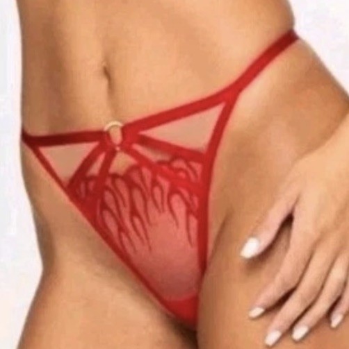 Ann Summers – FLAMES OF PASSION – String Size 18 – New With Tags