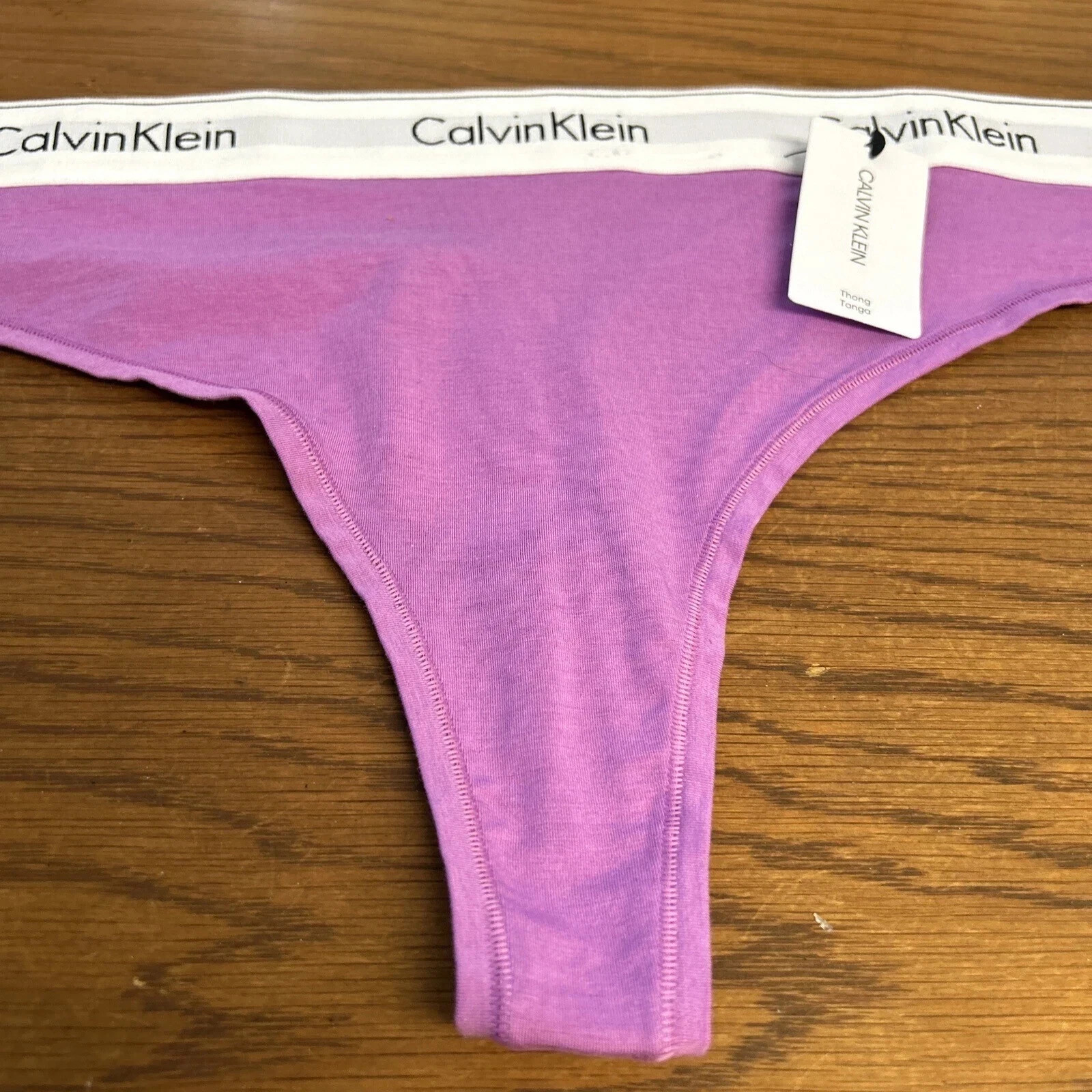 NWT Calvin Klein Women’s(2X LARGE) MODERN COTTON THONG QF5117