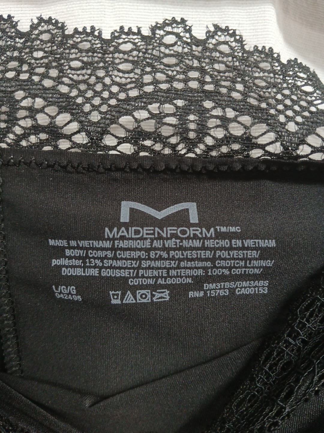 Maidenform Everyday Luxe Boy Shorts Panties L/7 3 Pack Multi Color New
