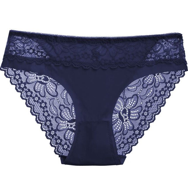 5PCS/LOT Sexy Womens Panties Brief Low Waist Lace Bikinis Underwear Lingerie Set