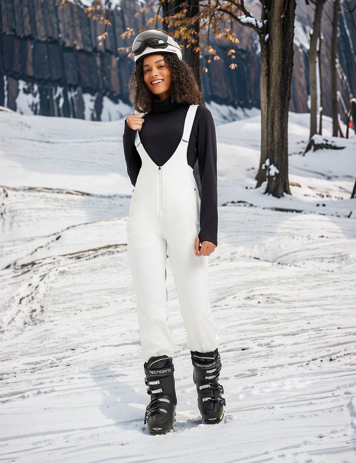 Thermal Shirts for Women Turtleneck Long Sleeve Top Fleece Ski Base Layer War…