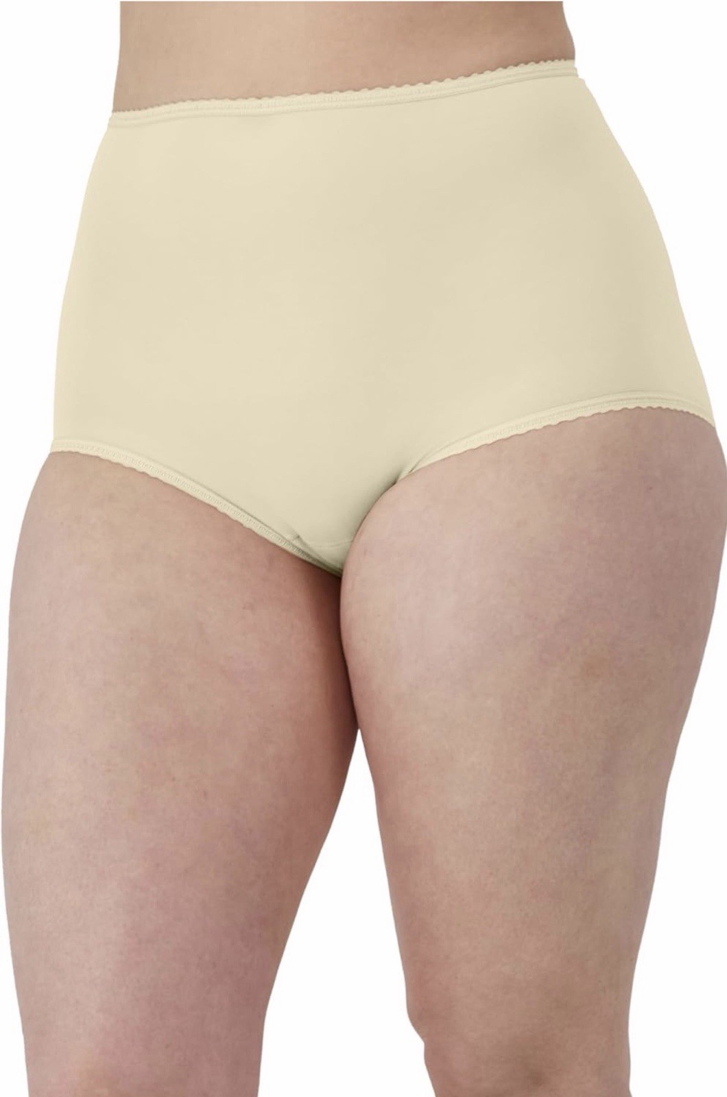 Bali womens Underwear Briefs Pack, 3-pack Skimp Skamp Brief Panties for Women XL