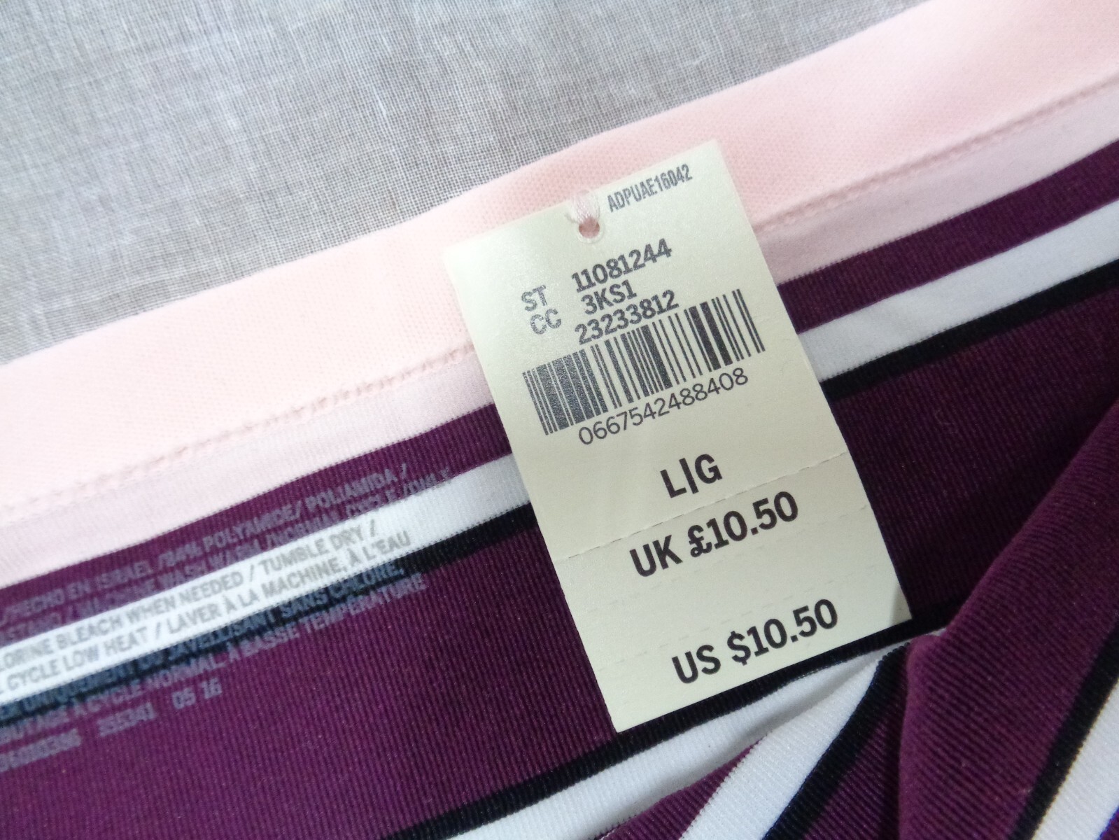 Vtg Women’s PINK VICTORIA’S SECRET Extra Low Rise Hipster Panties PINK / L