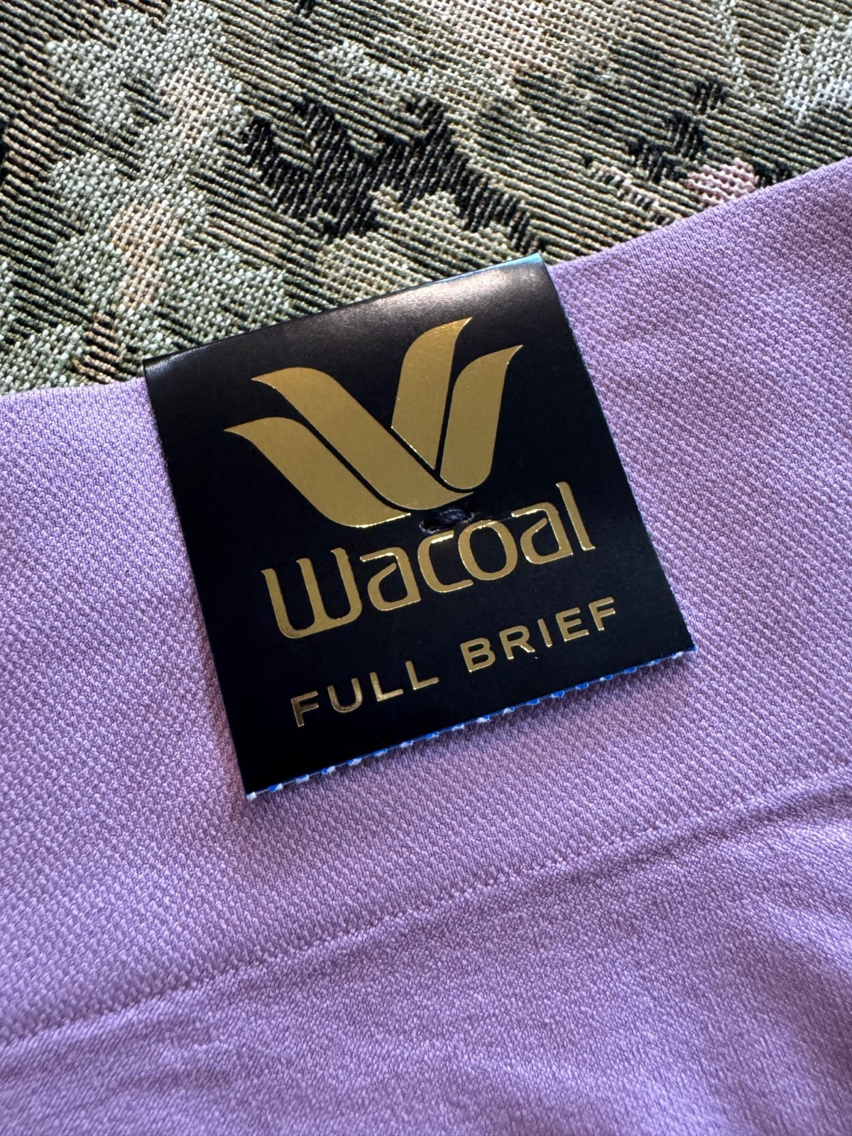 WACOAL 875332 ~ VALERIAN PURPLE ~ FEELING FLEXIBLE BRIEF PANTIES SIZE LARGE
