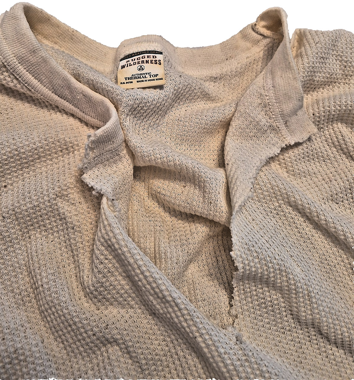 WOMENS SIZE MEDIUM 65 COTTON/35 POLY THERMAL LONG UNDERWEAR SET TOPS & BOTTOMS