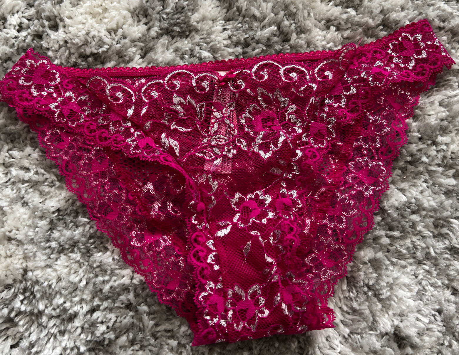 Victoria’s Secret Dream Angels Pink Cheekini/tanga Small NWT
